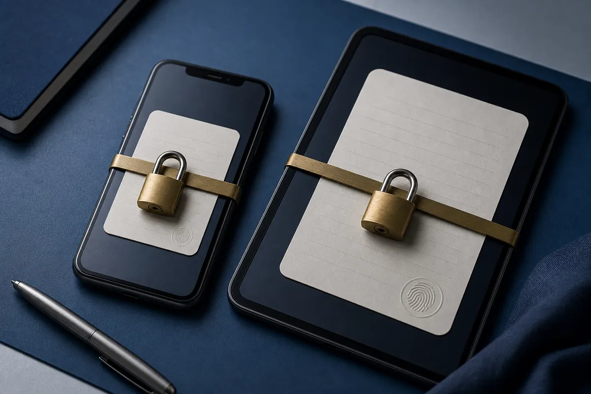 Aprenda como bloquear com senha e Touch ID anotações salvas no iPhone e iPad
