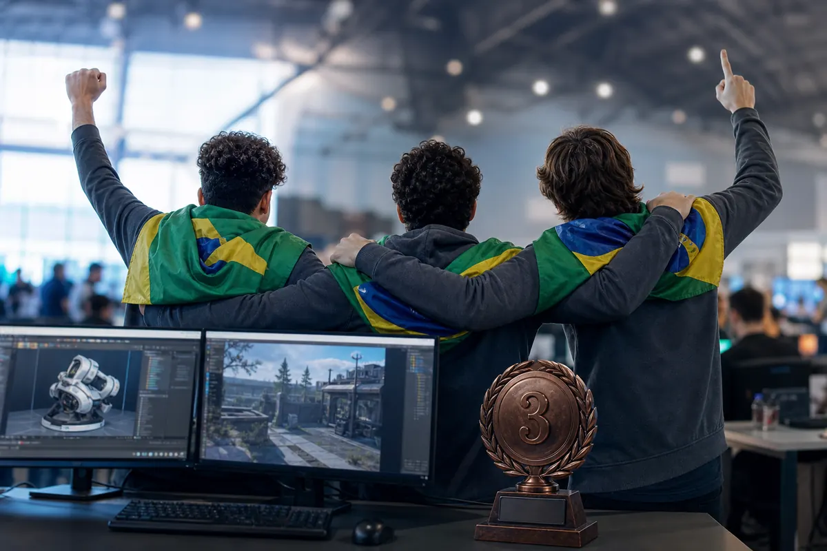 Brasileiros conquistam 3º lugar em competição mundial da Microsoft
