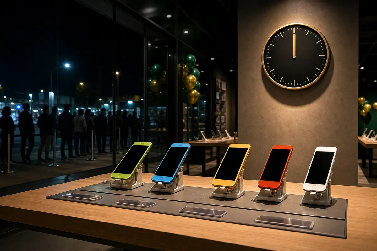 Saiba quais lojas venderão os iPhones 5S e 5C já na madrugada de sexta (22)